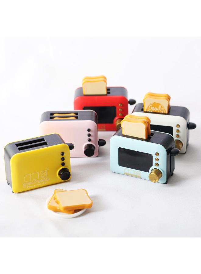 Bluejw Doll House Play House Kitchen Miniature Appliances Mini Model Bread Machine Ob11 Food Play Scene Accessories Ornaments - Image 4