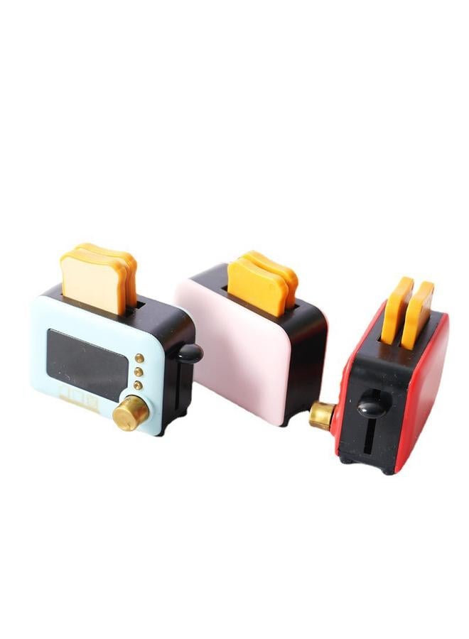 Bluejw Doll House Play House Kitchen Miniature Appliances Mini Model Bread Machine Ob11 Food Play Scene Accessories Ornaments - Image 3