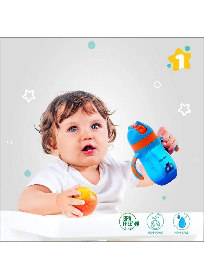 1st Step 220Ml Birdie Bpa Free Non Spill Sipper;Sippy Cup With Soft Silicone Straw (Blue) - Image 5