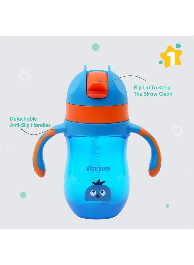 1st Step 220Ml Birdie Bpa Free Non Spill Sipper;Sippy Cup With Soft Silicone Straw (Blue) - Image 3
