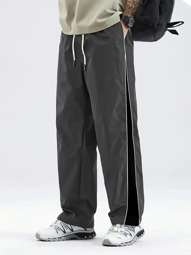 Trillion Light Fit Straight Fit Track Pant for Men | Lower for Men | Gym Trackpants Darkgrey - Image 4