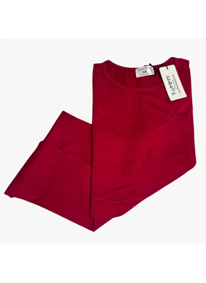 TUMMY Maternity & Nursing Pull On Top - Red