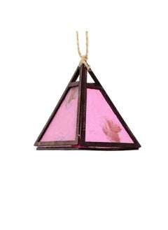Triangle Portable Lantern with Tassel Light Lamp for Diwali Spring Festival Home Decoration