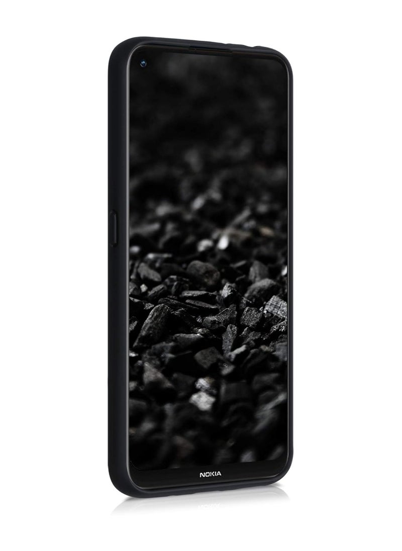 Raxoom Black Soft TPU Case for Nokia 3.4 â€“ Slim, Flexible Silicone Protective Cover with Shock Absorption â€“ Lightweight and Durable Phone Case - Image 2