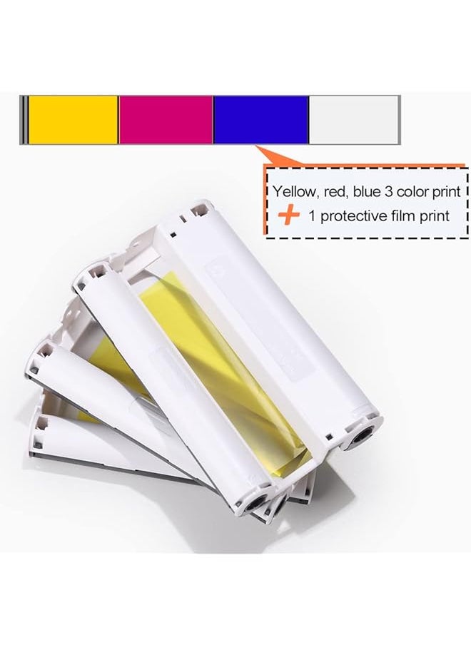 erorex - Cp1500 Paper Compatible With Canon Selphy Cp1500 Ink And Paper Kp 108In Canon Photo Printer Paper 108 Sheets 4X6 And 3 Color Ink Cartridges For Canon Selphy Cp1500 Cp1300 Cp1200 Printer - Image 1