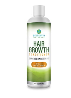Best Earth Naturals Best Earth Naturals Hair Growth Conditioner For Support of Healthy Hair Growth, Hair loss, Slow Growing and Thinning Hair for Men and Women 8 Ounces  - Image 2