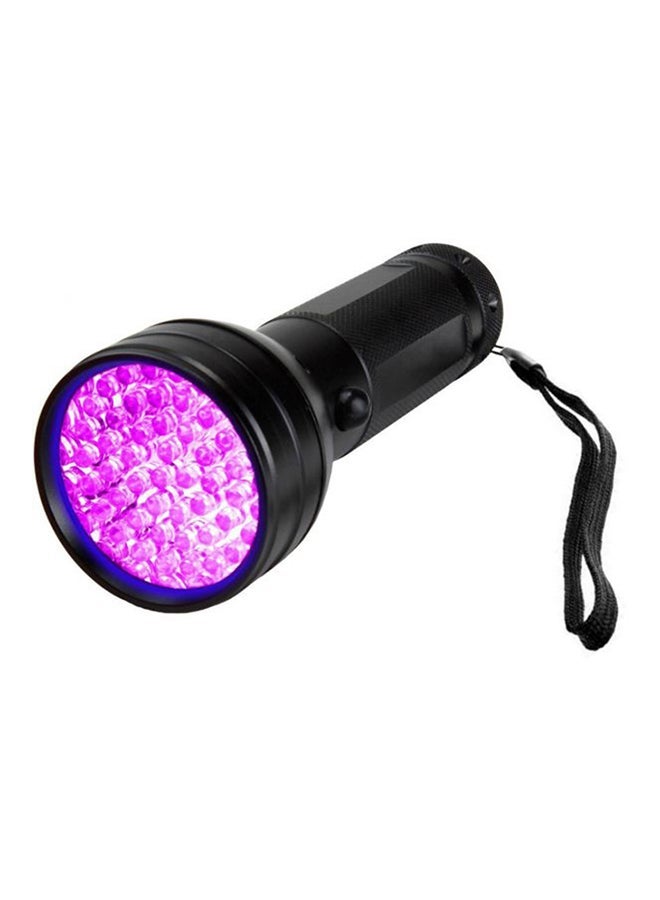 NIBEMINENT 51-LED Blacklight Detector Torch Black 14.7 x 3.6 5.6cm - Image 1