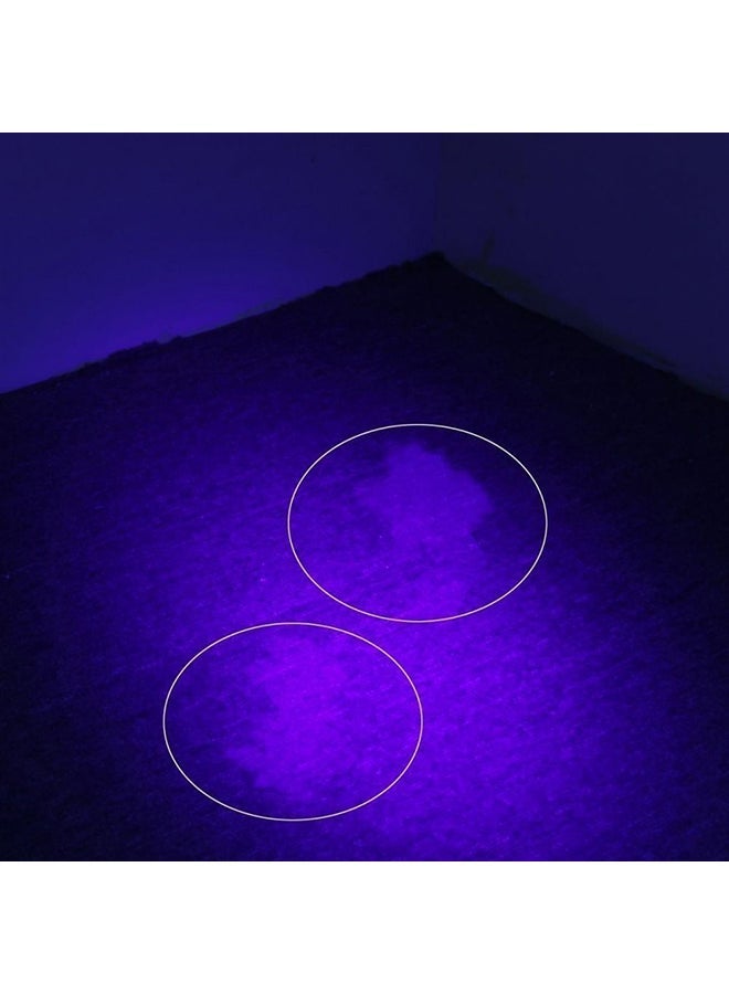 NIBEMINENT 51-LED Blacklight Detector Torch Black 14.7 x 3.6 5.6cm - Image 2