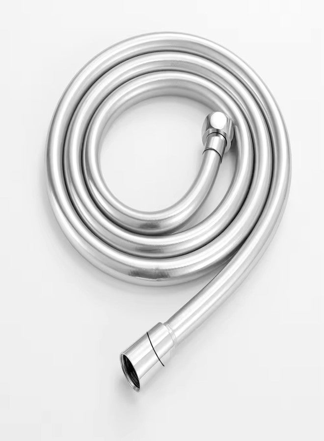 Acetap Grohe Type Silverflex Shower Hose Twistfree 1 Meter, Silver Colour, Pack Of 1 - Image 1