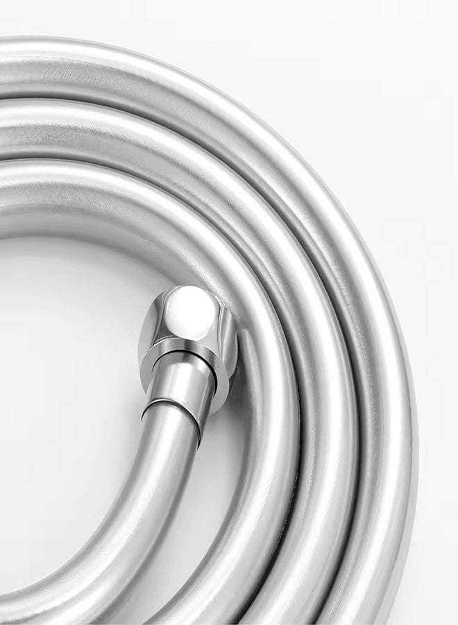 Acetap Grohe Type Silverflex Shower Hose Twistfree 1 Meter, Silver Colour, Pack Of 1 - Image 2