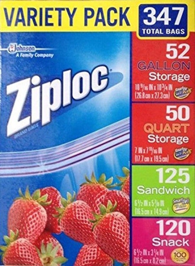 Ziploc أكياس زيبلوك المتنوعة، 347 عبوة - Image 4