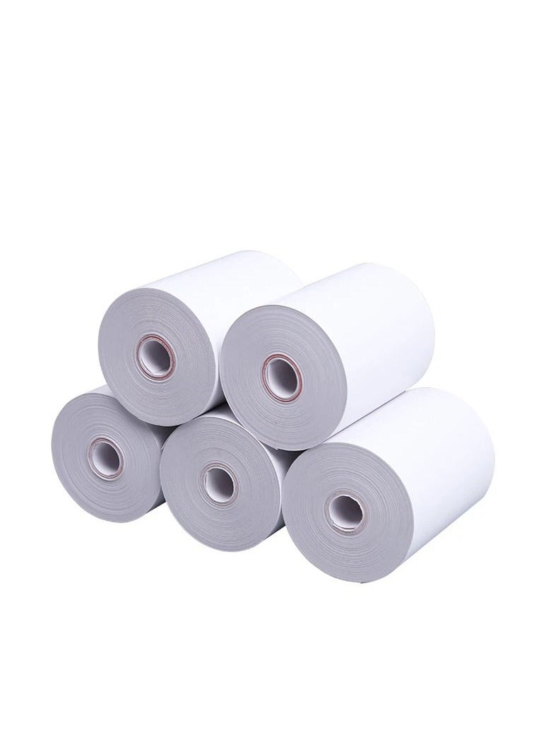 Terabyte 80x50 Thermal Paper Receipt 3 1/8" 80'Fits All POS Cash Registers Printers, Credit Card Terminals, Star Micronics SCP700, TSP100 BPA Free - BuyRegisterRolls 5Pcs - Image 1