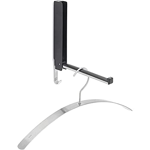 Blomus Lanca Valet Flip-Down Wall Mounted Coat Hook, Stainless Steel (63262) - Image 1