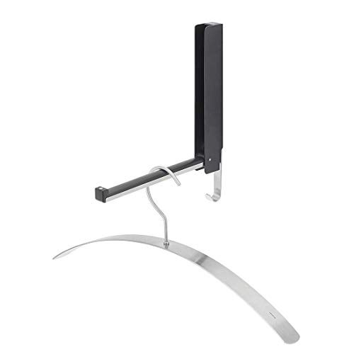 Blomus Lanca Valet Flip-Down Wall Mounted Coat Hook, Stainless Steel (63262) - Image 5