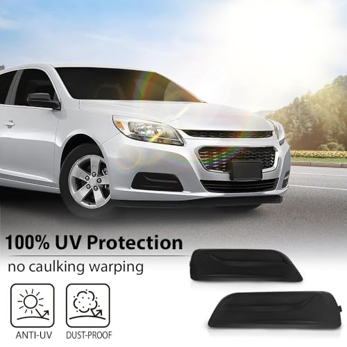 GPLUS G-PLUS Fog Light Cover Compatible With 2013-2015 Chevy Malibu/2016 Chevy Malibu Limited Front Bumper Fog Light Hole Cover Left & Right Side 20768847, GM1039141, 20768848, GM1038141 - Image 3
