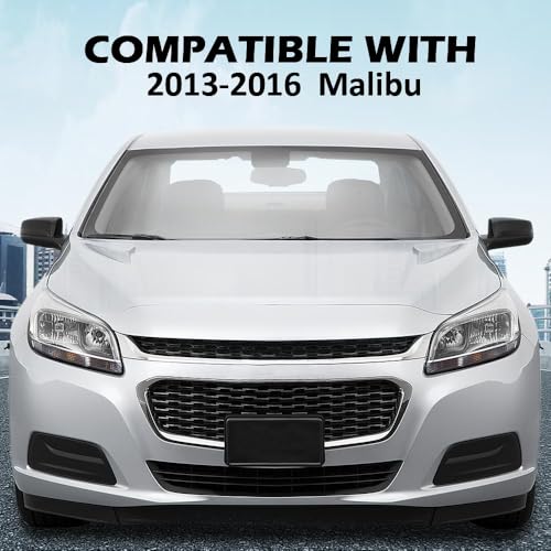 GPLUS G-PLUS Fog Light Cover Compatible With 2013-2015 Chevy Malibu/2016 Chevy Malibu Limited Front Bumper Fog Light Hole Cover Left & Right Side 20768847, GM1039141, 20768848, GM1038141 - Image 2