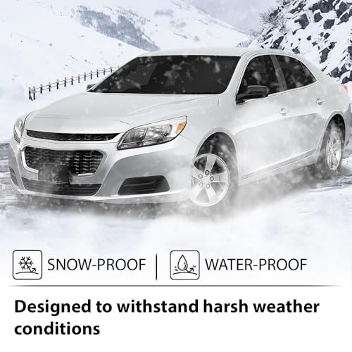 GPLUS G-PLUS Fog Light Cover Compatible With 2013-2015 Chevy Malibu/2016 Chevy Malibu Limited Front Bumper Fog Light Hole Cover Left & Right Side 20768847, GM1039141, 20768848, GM1038141 - Image 4