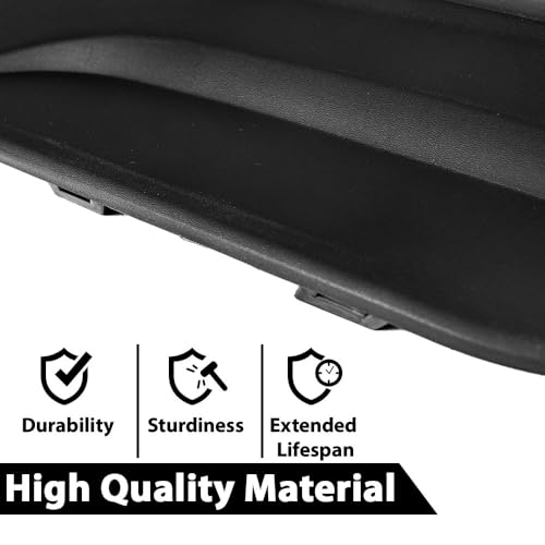 GPLUS G-PLUS Fog Light Cover Compatible With 2013-2015 Chevy Malibu/2016 Chevy Malibu Limited Front Bumper Fog Light Hole Cover Left & Right Side 20768847, GM1039141, 20768848, GM1038141 - Image 5