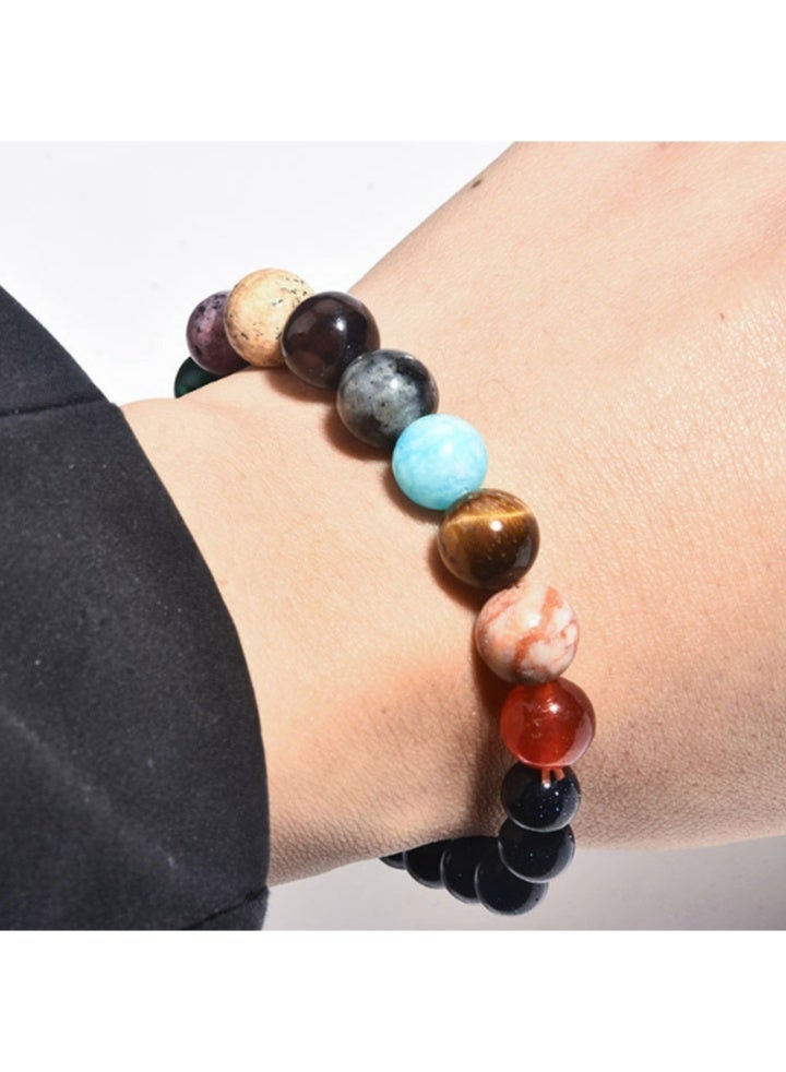 Sandstone Starry Sky Solar System Planet Bracelet - Image 3
