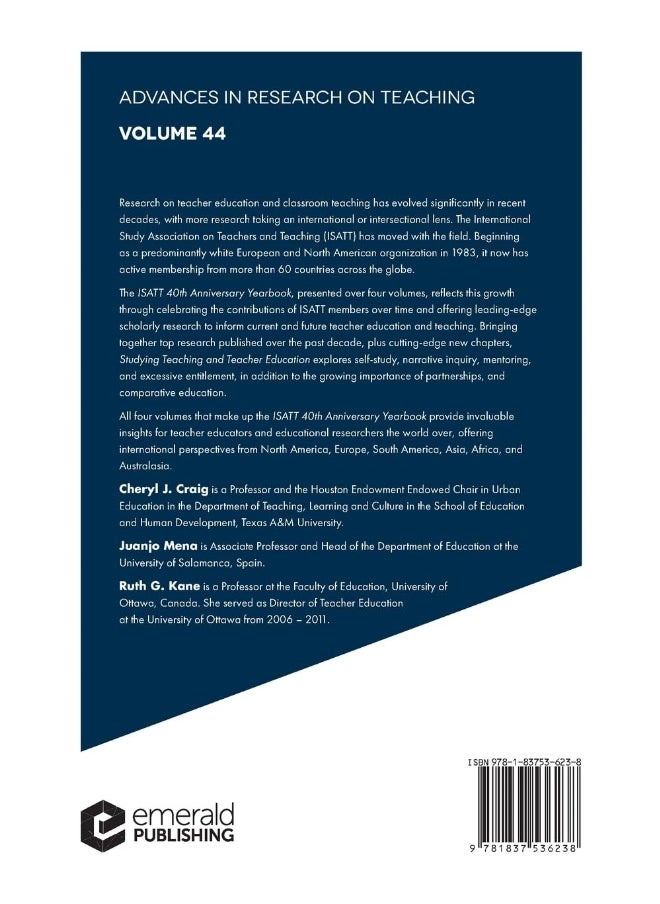 Studying Teaching and Teacher Education: ISATT 40th Anniversary Yearbook  - Image 4