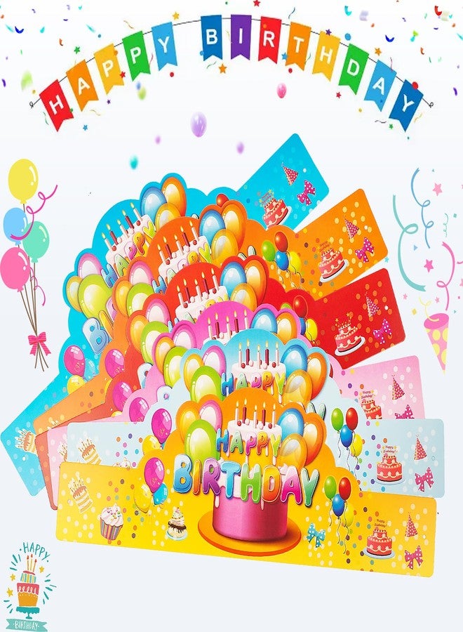 DimiGlobal Birthday Crowns for Kids - 36 PCS Colorful Paper Crowns,Birthday Party Hats for Classroom,Party Supplies for Teachers & Students - Image 4