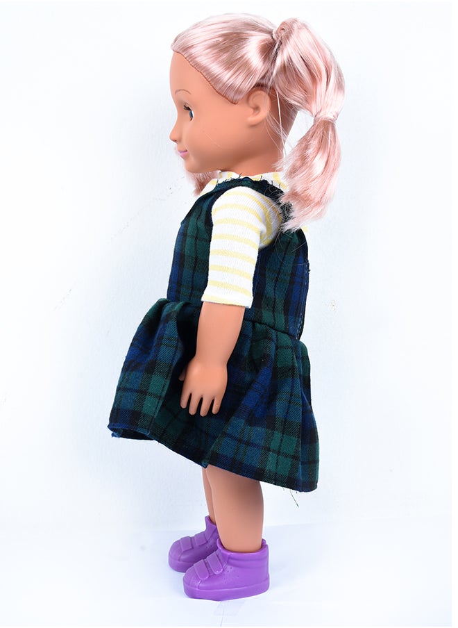 AWESOME GIRLS - Awesome Girls Cheryl Doll 18 Inch | Fashion Doll with Inset Eyes, High-Quality Rooted Hair, and Trendy Outfit | Perfect for Styling, Dressing & Imaginative Play | Hypoallergenic, Non-Toxic, BPA-Free - Image 1