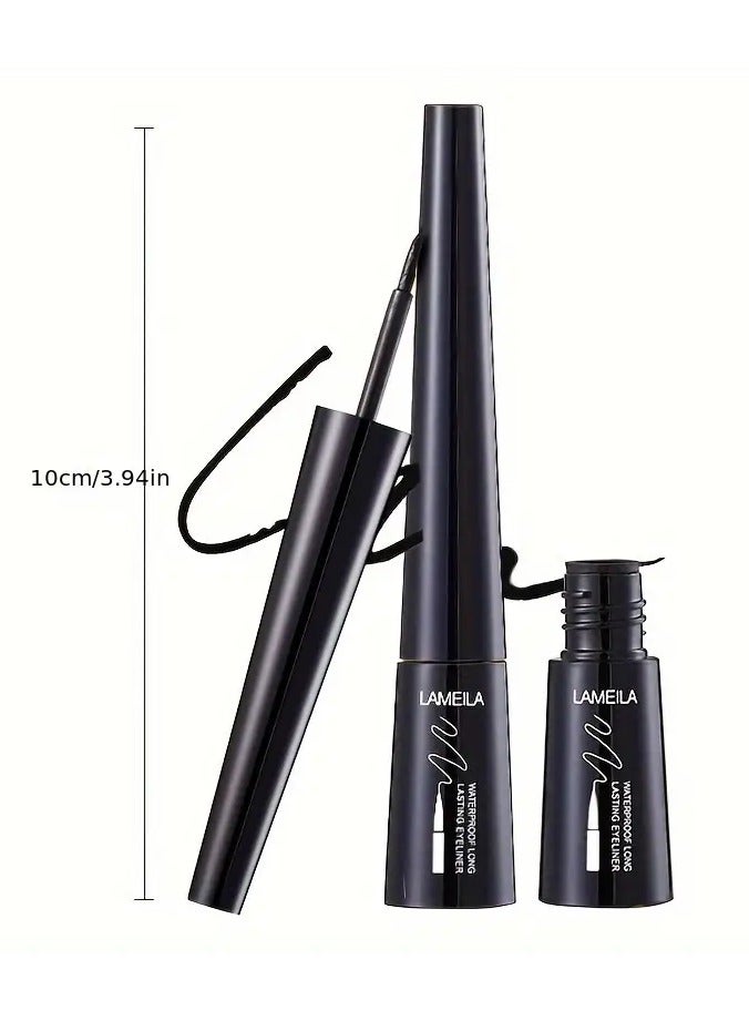 Waterproof Liquid Eyeliner Pen, Quick-Drying, Sweat-Resistant, and Fade-Proof, Perfect for Beginners