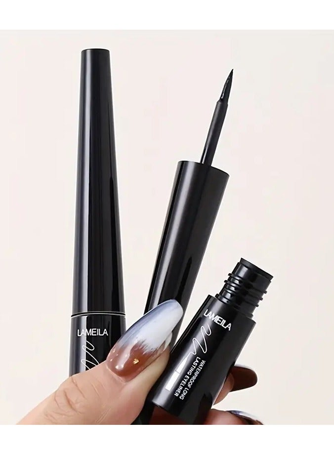 Waterproof Liquid Eyeliner Pen, Quick-Drying, Sweat-Resistant, and Fade-Proof, Perfect for Beginners