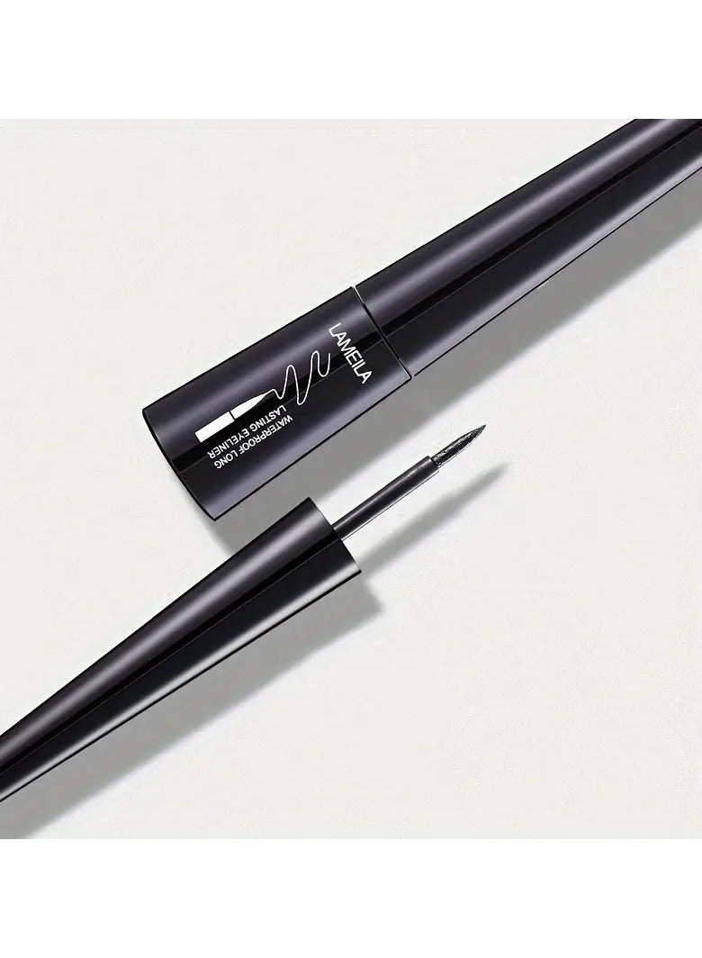 Waterproof Liquid Eyeliner Pen, Quick-Drying, Sweat-Resistant, and Fade-Proof, Perfect for Beginners