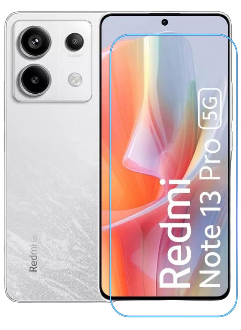 ACLIX Antistatic ESD Dustproof Premium Quality High Definition Clear Tempered Glass Screen Protector Designed For Xiaomi Redmi Note 13  Pro - Image 1