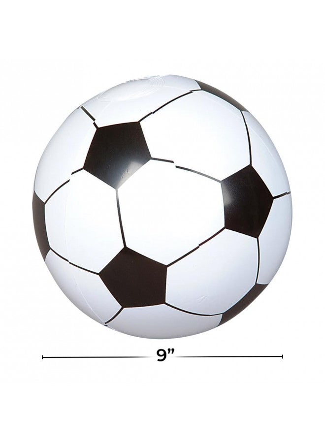 Rhode Island Novelty كرة قدم قابلة للنفخ 9" من رود آيلاند نوفيلتي - Image 2