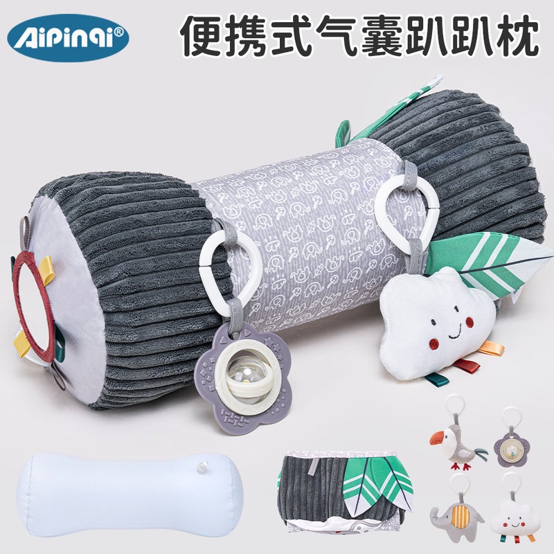 Aipinqi Baby Head-Lifting Training Pillow & Crawling Mat - New Inflatable Play Pad for Infants - Image 1