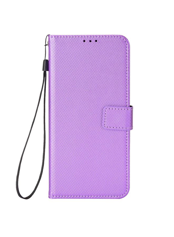 S-TOP Case For OPPO Reno7 A Diamond Texture Leather Phone Case - Image 2