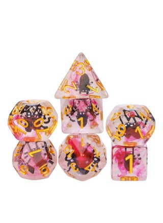 7Die Dnd Dice Polyhedral Dice Set Filled With Animal For Role Playing Game Dungeons And Dragons D&D Dice Mtg Pathfinder (Black Spider) - pzsku/Z23A39B00CF8CAF03AEA7Z/45/_/1688970766/83871b03-d403-4571-9396-ace05de6b759