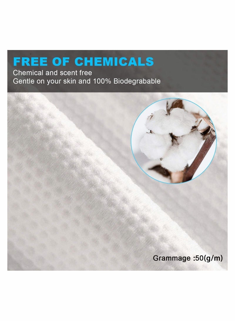 NIBEMINENT 100 Pieces Mini Face Compressed Towels Portable Disposable Cotton Coin Tissue Towel, for Travel Camping Hiking Sport Beauty Salon Home Hand Wipes - Image 5