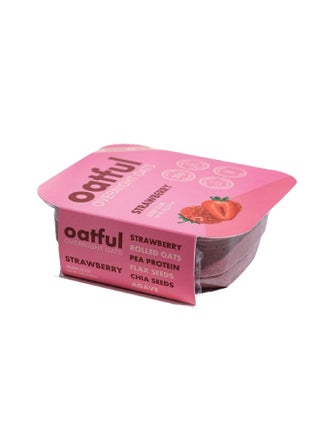 Ready to Eat Strawberry Protein Overnight Oats (20g Protein) 240g