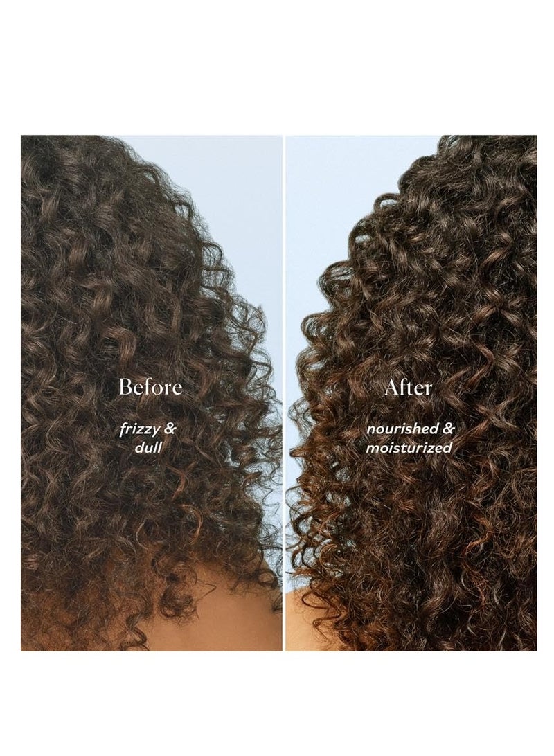 Sky Organics Organic Shea and  Babassu Moisture Butter Curls Tames Frizz Boosts Shine Conditions Curly Hair 8 Oz - Image 2