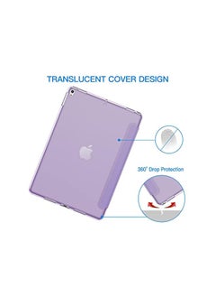 Jetech Case for iPad Air 3 (10.5-inch 2019, 3rd Generation) and iPad Pro 10.5-inch, Smart Cover Auto Wake/Sleep Cover (Light Purple)  - Image 4