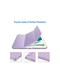 Jetech Case for iPad Air 3 (10.5-inch 2019, 3rd Generation) and iPad Pro 10.5-inch, Smart Cover Auto Wake/Sleep Cover (Light Purple)  - Image 3