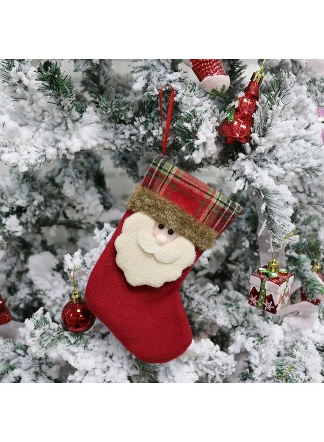 NIBEMINENT 4-Piece Socks Tree Pendant Decoration Gift Bag Multicolour - Image 1