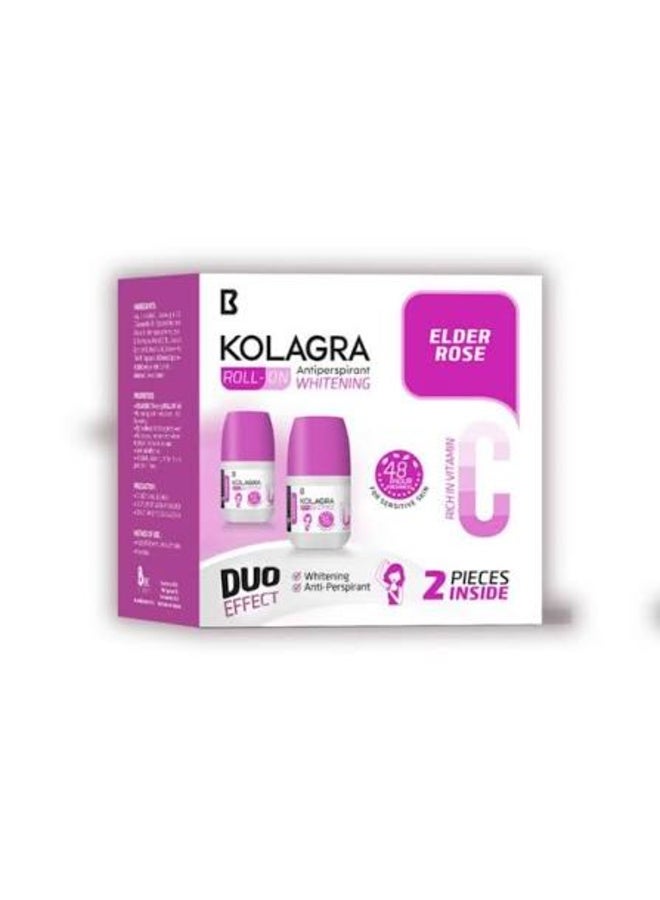 KOLAGRA ROLL ON ELDER ROSE 2PCS