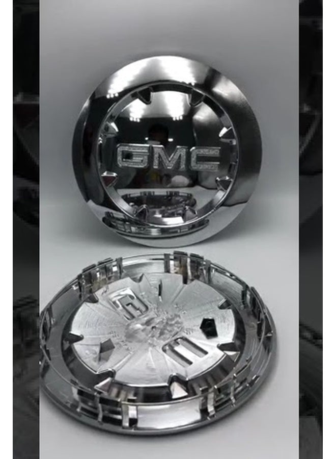 Wheel Center Hub Caps Compatible with GMC Yukon Denali 2007–2014 Factory Style Replacement - Image 3