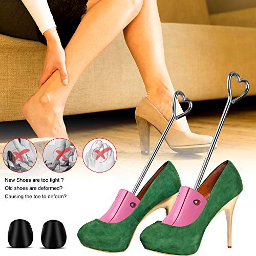 XYH Shoe Stretcher for Women & Men, Wide Feet, 4-Way Adjustable - Image 4