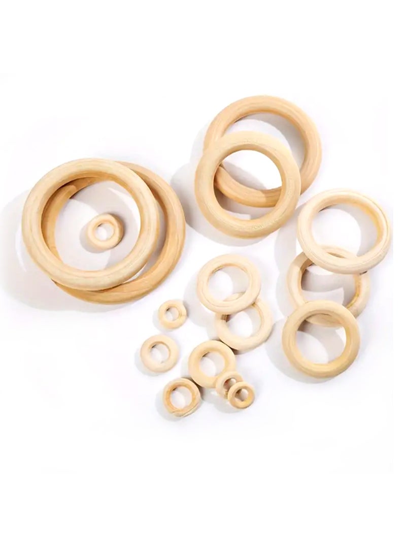 خاتم خشب طبيعي - 24 قطعة 5 سم - Image 1