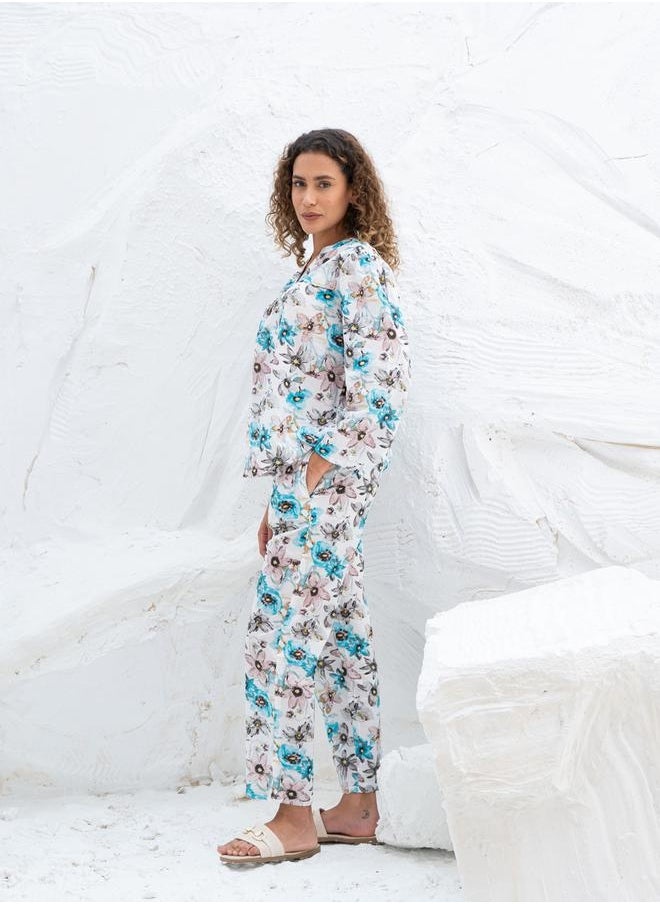 sanskrutihomes Women Floral Printed Night suit by Styli  - Image 3