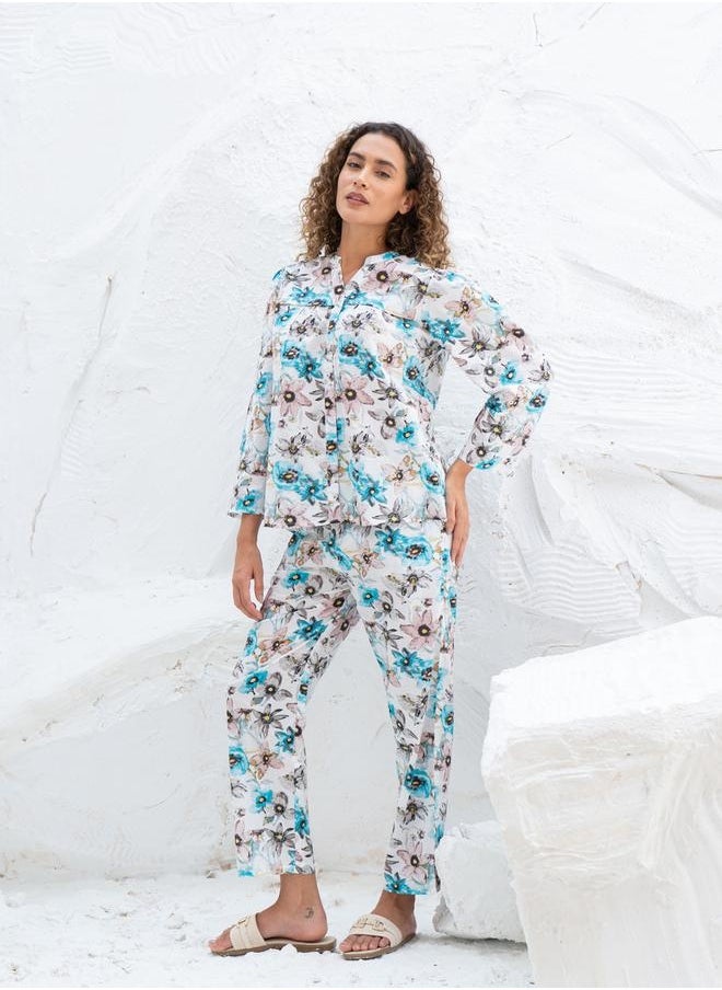 sanskrutihomes Women Floral Printed Night suit by Styli  - Image 2