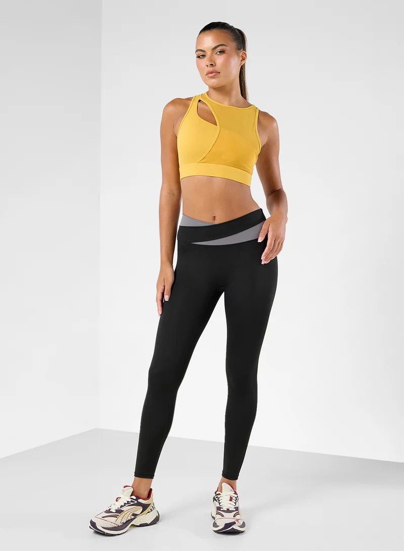 FRWD Cutout Detail Athletic Bra