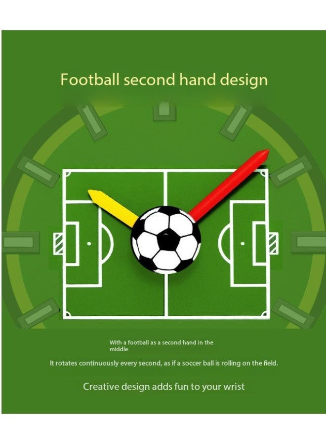 SINOBI World Cup Fans Supplies Football Watch Boys Sports Watch Student Silicone Strap Fashion Watch - Image 2