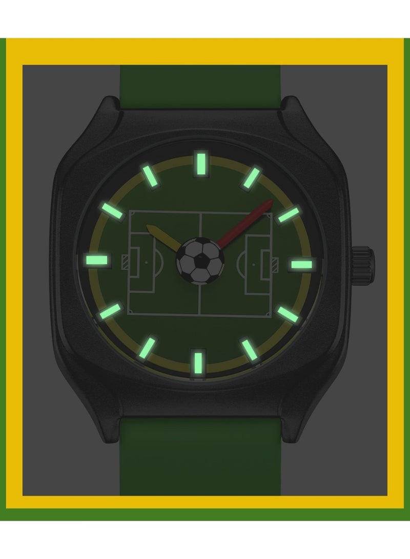 SINOBI World Cup Fans Supplies Football Watch Boys Sports Watch Student Silicone Strap Fashion Watch - Image 5