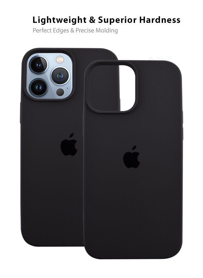 INEIX Logo Compatible Silicone Case Cover For Apple iPhone 13 Pro Max Charcoal - Image 5